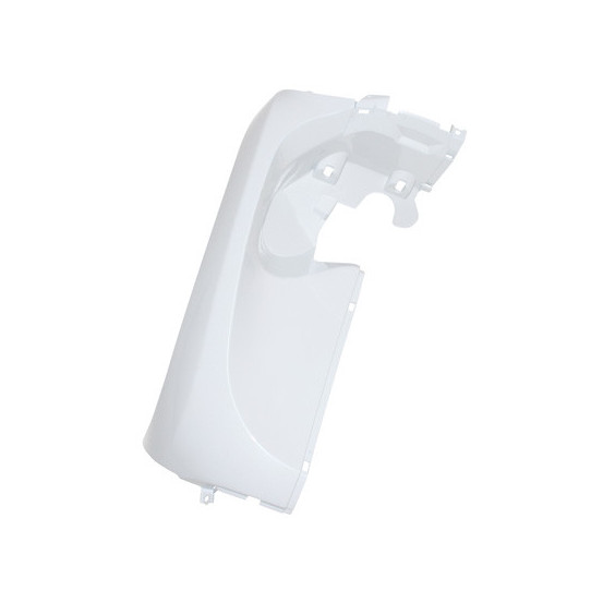 Carénage tablier avant scooter MBK 50 Ovetto/Yamaha 50 Neo's après 2008 Blanc brillant Droit (inférieur, pare-boue)