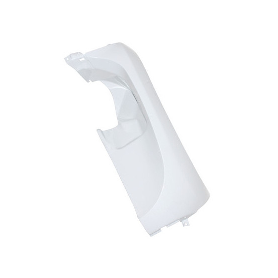Carénage tablier avant scooter MBK 50 Ovetto/Yamaha 50 Neo's après 2008 Blanc brillant Gauche (inférieur, pare-boue)