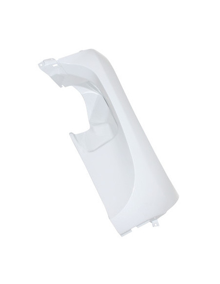 Carénage tablier avant scooter MBK 50 Ovetto/Yamaha 50 Neo's après 2008 Blanc brillant Gauche (inférieur, pare-boue)