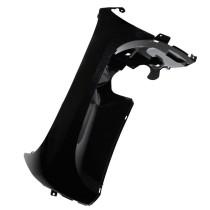 Carénage tablier avant scooter MBK 50 Ovetto/Yamaha 50 Neo's après 2008 Noir brillant Droit (inférieur, pare-boue)