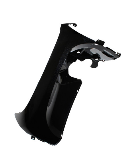 Carénage tablier avant scooter MBK 50 Ovetto/Yamaha 50 Neo's après 2008 Noir brillant Droit (inférieur, pare-boue)