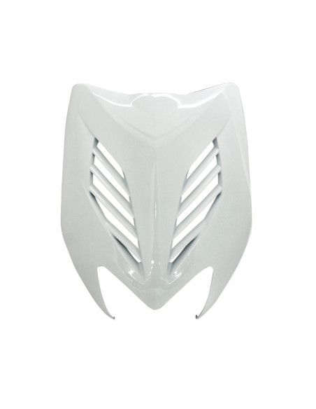 Carénage tablier avant supérieur scooter MBK 50 Nitro / Yamaha 50 Aerox 1997-2012 Blanc