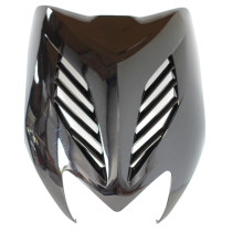 Carénage tablier avant supérieur scooter MBK 50 Nitro / Yamaha 50 Aerox 1997-2012 Noir