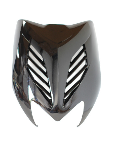 Carénage tablier avant supérieur scooter MBK 50 Nitro / Yamaha 50 Aerox 1997-2012 Noir
