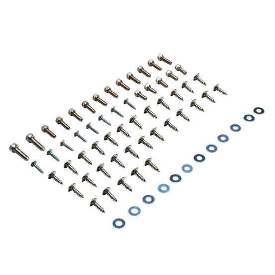Vis de kit carénages/capotage Replay Acier pour MBK 50 Nitro/Yamaha 50 Aerox 1997-2012 Chrome