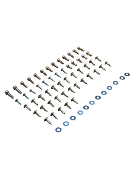 Vis de kit carénages/capotage Replay Acier pour MBK 50 Nitro/Yamaha 50 Aerox 1997-2012 Chrome