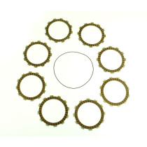 Kit disques embrayage garnis + Joint de couvercle embrayage ATHENA - HONDA 250 CRF-R 2010 2