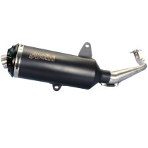 Ligne complète aluminium Noir POLINI Sym 125 GTS 2014-2016