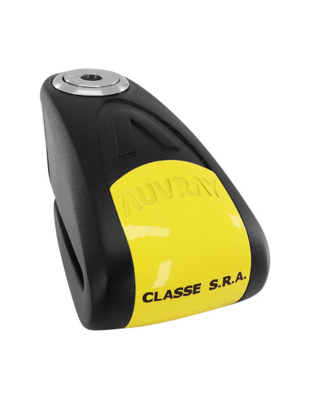 Bloque disque alarme AUVRAY B-Lock 14 Jaune/Noir SRA