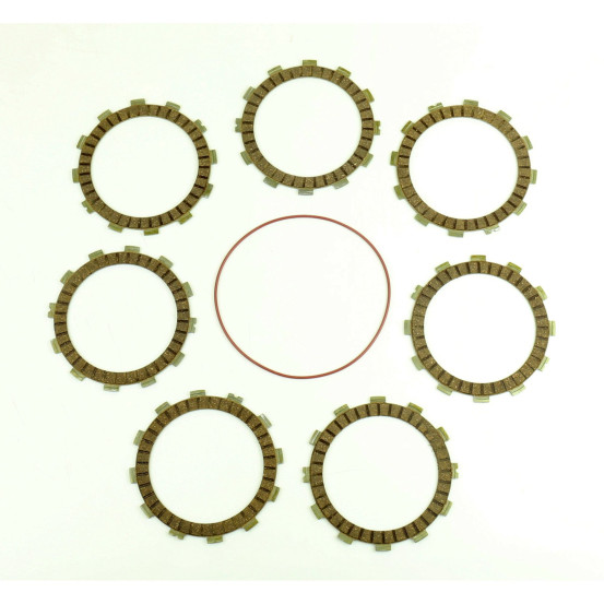 Kit disques embrayage garnis + Joint de couvercle embrayage ATHENA - HUSQVARNA 125 CR 1997-2009 125 WR 1998-2009