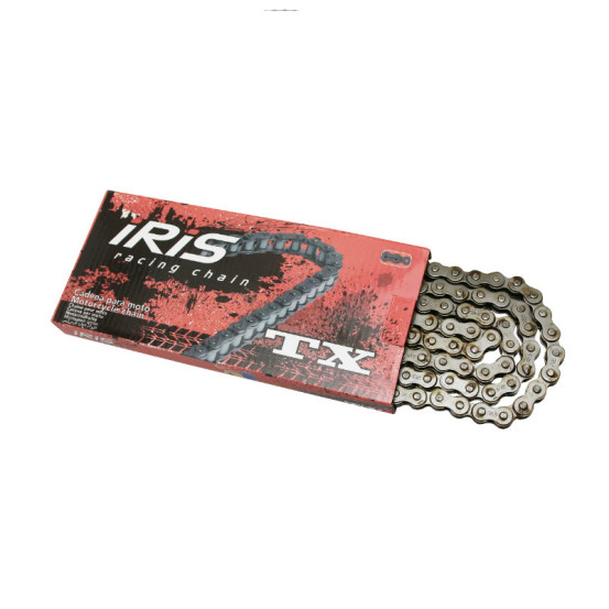 Chaine renforcé 106 maillons IRIS TX 415 Peugeot/MBK/Motobécane Noir