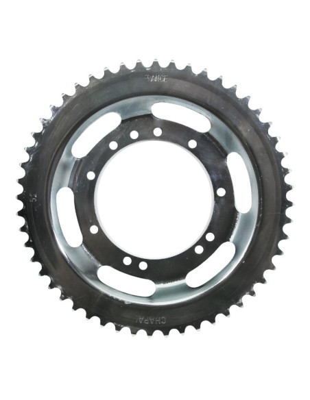 Couronne 52 dents int.94mm 11T Peugeot 103 Argent (roue à rayons)