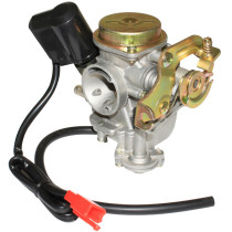 Carburateur 19mm Peugeot 50 Kisbee 4T/V-Clic 50 Chinois 4T GY6/139QMB/Kymco 50 Agility/Sym 50 Orbit/Baotian 50 BT49QT 4T