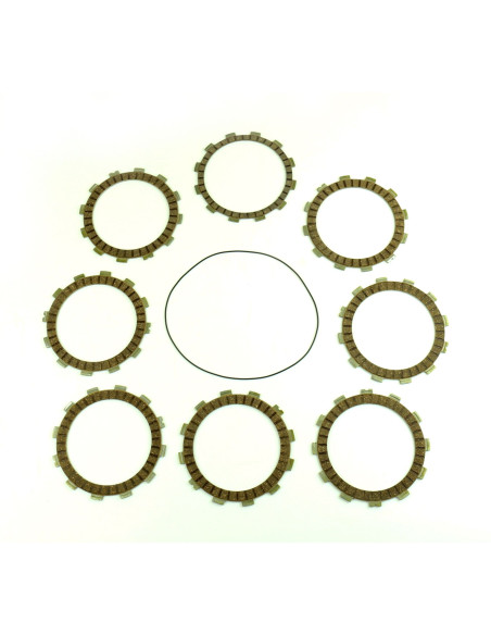 Kit disques embrayage garnis + Joint de couvercle embrayage ATHENA - HONDA 250 CRF-R 2011-2016