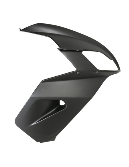 Carénage tablier avant Droit origine Piaggio Aprilia 50 SR H2O 2014-2019 Noir Diablo