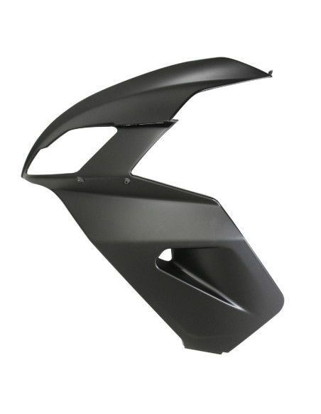 Carénage tablier avant Gauche origine Piaggio Aprilia 50 SR H2O 2014-2019 Noir Diablo
