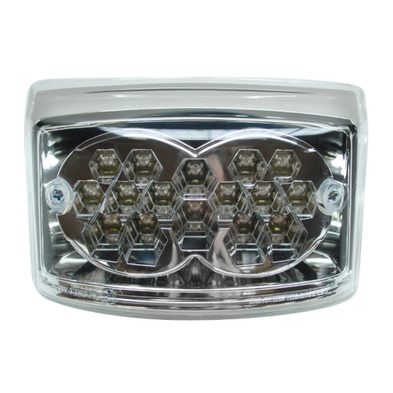 Feu arrière Lexus transparent MBK 50 Booster / Yamaha 50 BW's 2004-2017 à leds