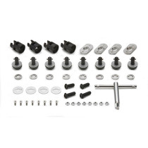 Kit de conversion démontage rapide Givi 01RKIT pour supports valises