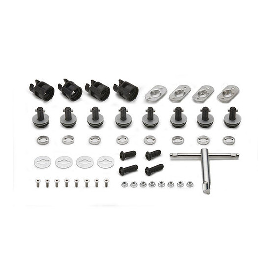 Kit de conversion démontage rapide Givi 01RKIT pour supports valises