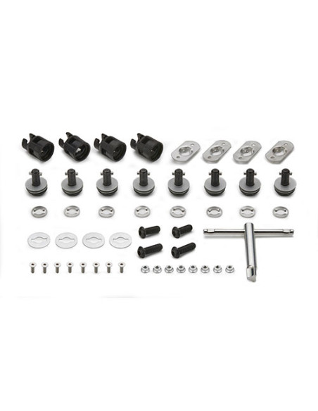 Kit de conversion démontage rapide Givi 01RKIT pour supports valises