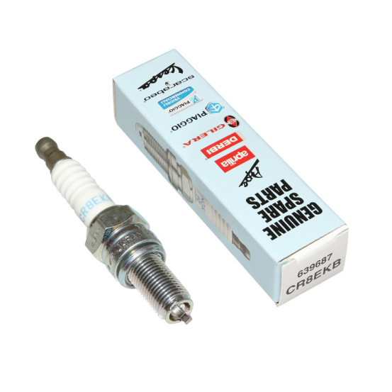 Bougie CR8EKB origine Piaggio 125 / 300 MP3 / Beverly / X7 / GTS / Aprilia 125 Atlantic / Gilera 125 Nexus / Moto Guzzi Griso