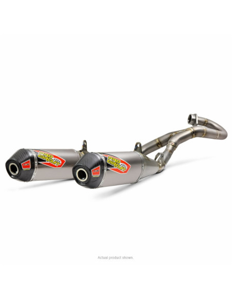 Ligne complète titane embout carbone Pro Circuit Ti6 Honda 450 CRF-R/RX 2019-2020