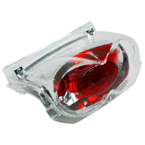 Feu arrière Lexus transparent MBK 50 Ovetto / Yamaha 50 Neo's 1997-2007