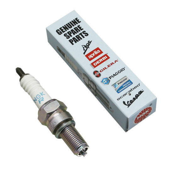 Bougie CR8E origine Piaggio Aprilia 125 Scarabeo 1999-2004