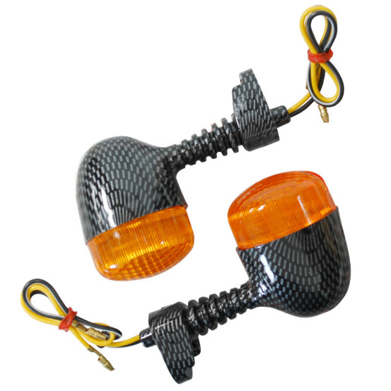 Clignotants Derbi 50 Senda après 1995 Orange/Carbone