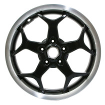 Roue avant (3.00x13) origine Piaggio 300 / 500 MP3 2014-2018 version Sport Noir
