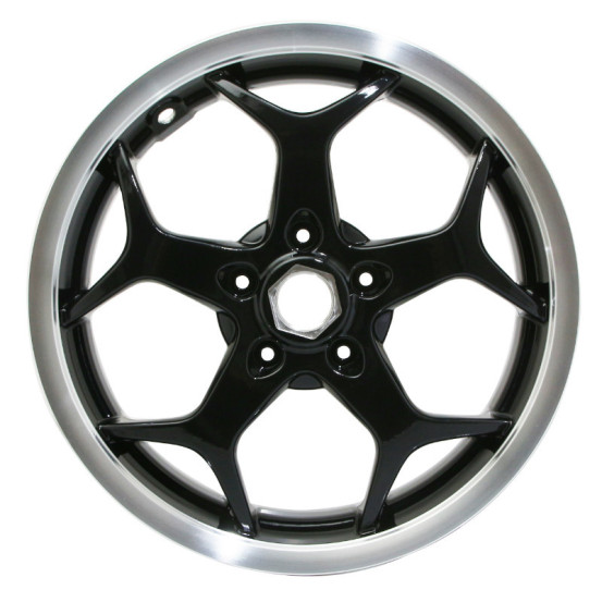 Roue avant (3.00x13) origine Piaggio 300 / 500 MP3 2014-2018 version Sport Noir