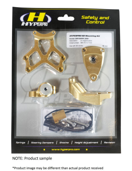 Kit de montage d’amortisseur de direction HYPERPRO - BMW R 1200 GS 2004-2012 Adventure 2006-2013