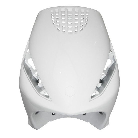 Carénage tablier avant origine Piaggio 50 Zip 2000-2018 Blanc 724