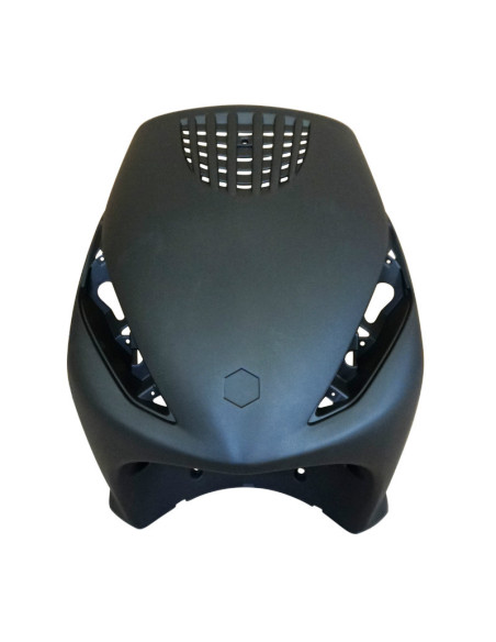 Carénage tablier avant origine Piaggio 50 Zip 2000-2018 Noir Mat 168