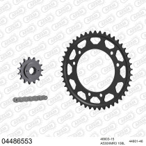 Kit chaine 530 AFAM - Couronne acier - Type de chaine au choix - CAGIVA 900 ELEFANT IE AC 1993-1997