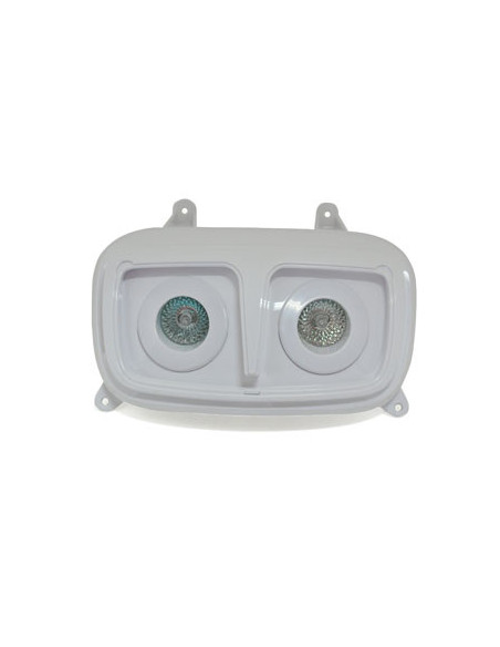 Optique de phare MBK 50 Booster/Yamaha 50 BW's après 2004 Blanc (2X20W)