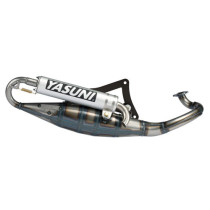Pot d'échappement YASUNI R Minarelli horizontal MBK/Yamaha/Aprilia aluminium