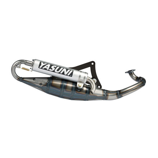 Pot d'échappement YASUNI R Minarelli horizontal MBK/Yamaha/Aprilia aluminium