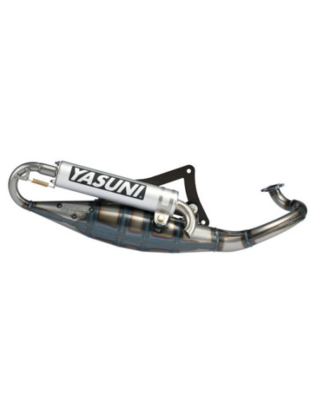 Pot d'échappement YASUNI R Minarelli horizontal MBK/Yamaha/Aprilia aluminium
