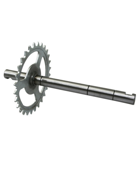 Axe de pédalier MBK/Motobécane 40 41 50 51 (28 dents)