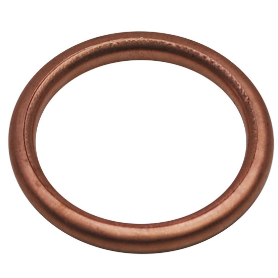 Joint de pot d'échappement cuivre 28x34mm Peugeot 50 TKR/Trekker/Speedfight/Buxy/Elyseo/Zenith