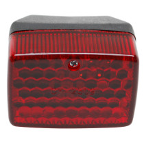 Feu arrière rouge complet rouge/noir Peugeot 103/MBK/Motobécane 51