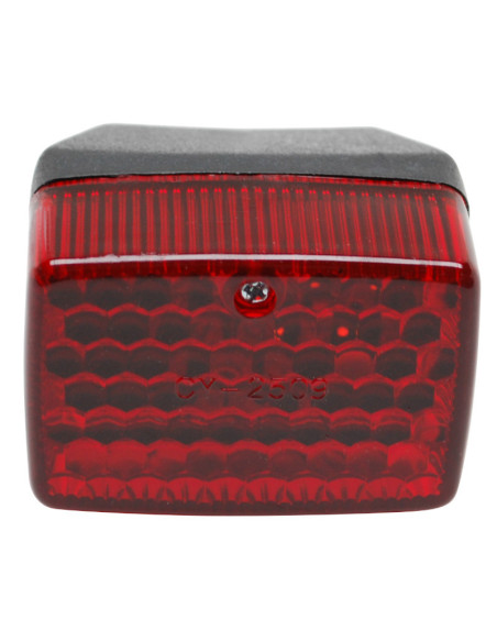 Feu arrière rouge complet rouge/noir Peugeot 103/MBK/Motobécane 51