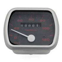Compteur de vitesse TRANSVAL 120 km/h Peugeot 103 MVL 17 pouces (avec entraîneur et câble)