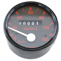 Compteur de vitesse TRANSVAL 120 km/h Peugeot 103 SP (avec entraîneur et câble)
