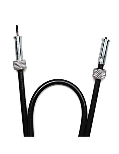 Câble de transmission de compteur type Huret/Transval (645mm) mobylette MBK/Motobécane