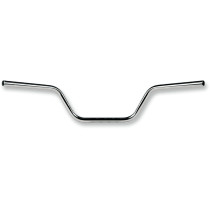 Guidon diamètre 22mm TRW Touring haut acier chrome
