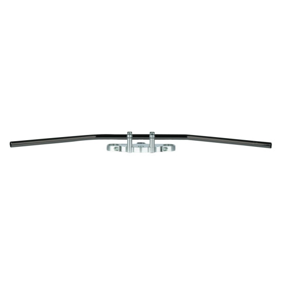Guidon diamètre 22mm TRW Dragbar bas acier noir