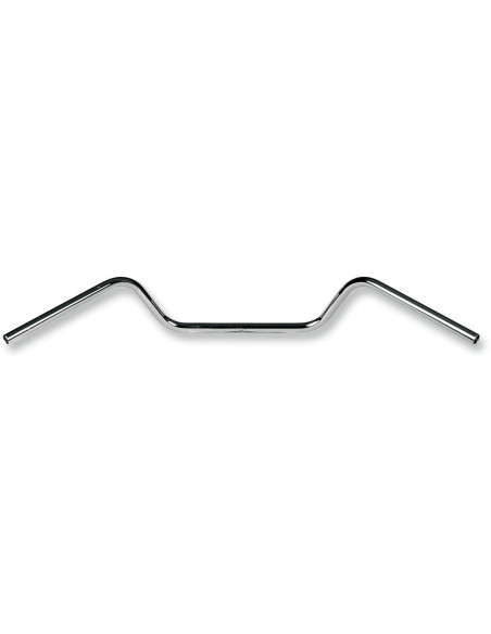 Guidon diamètre 22mm TRW MYSTIC haut acier chrome