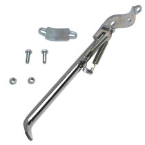 Béquille latérale lisse Peugeot 103 SP / MVL Chromé (longueur 255mm)